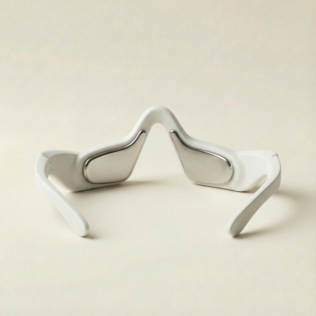 Microcurrent Eye Massager with Red Light Therapy